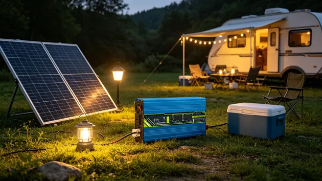 Energía de almacenamiento de energía para RV y Camping