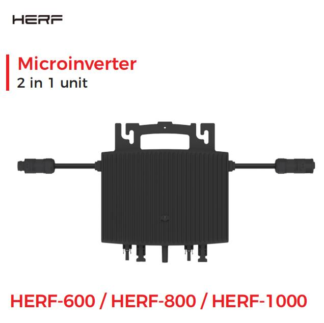 Precio de fábrica 600W 800W 1000W Inversor solar microinversor impermeable microinversor de potencia microinversor