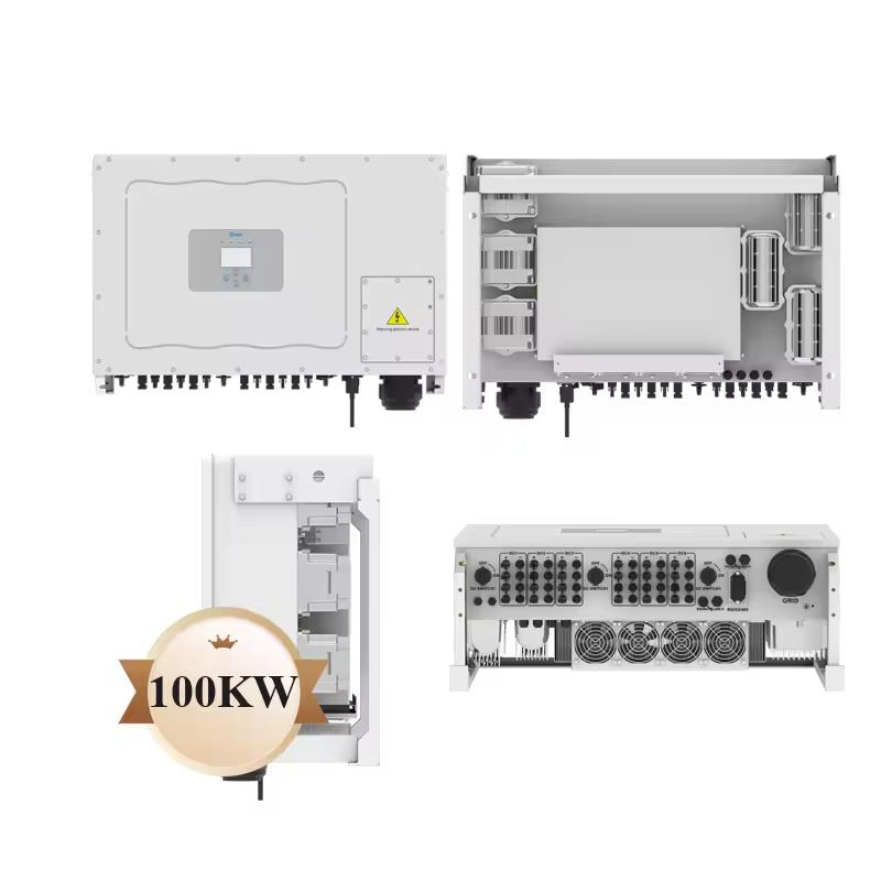 Inversor Solar Deye 100kw Deye Sun-100K-G03 Inversor Solar de Tres Fases 100kw Inversor Casa en Red para Sistemas de Energía Solar en Fábricas