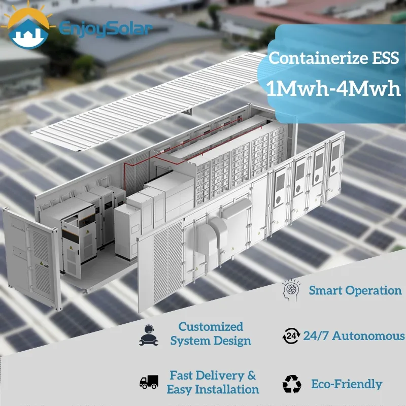 Contenedor industrial de almacenamiento de energía