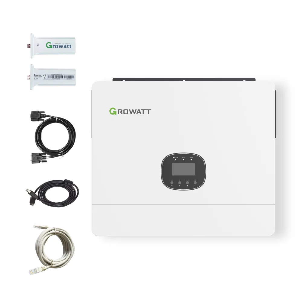 Inversor Solar Híbrido de Alta Eficiencia Growatt 8kw 10kw 12kw Precio de Mercado del Inversor Solar Monofásico