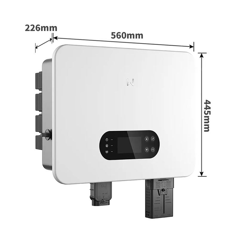 Inversor Solar Híbrido Goodwe 8kw 10kw 12kw Salida AC DC Monofásica con MPPT para Uso Residencial