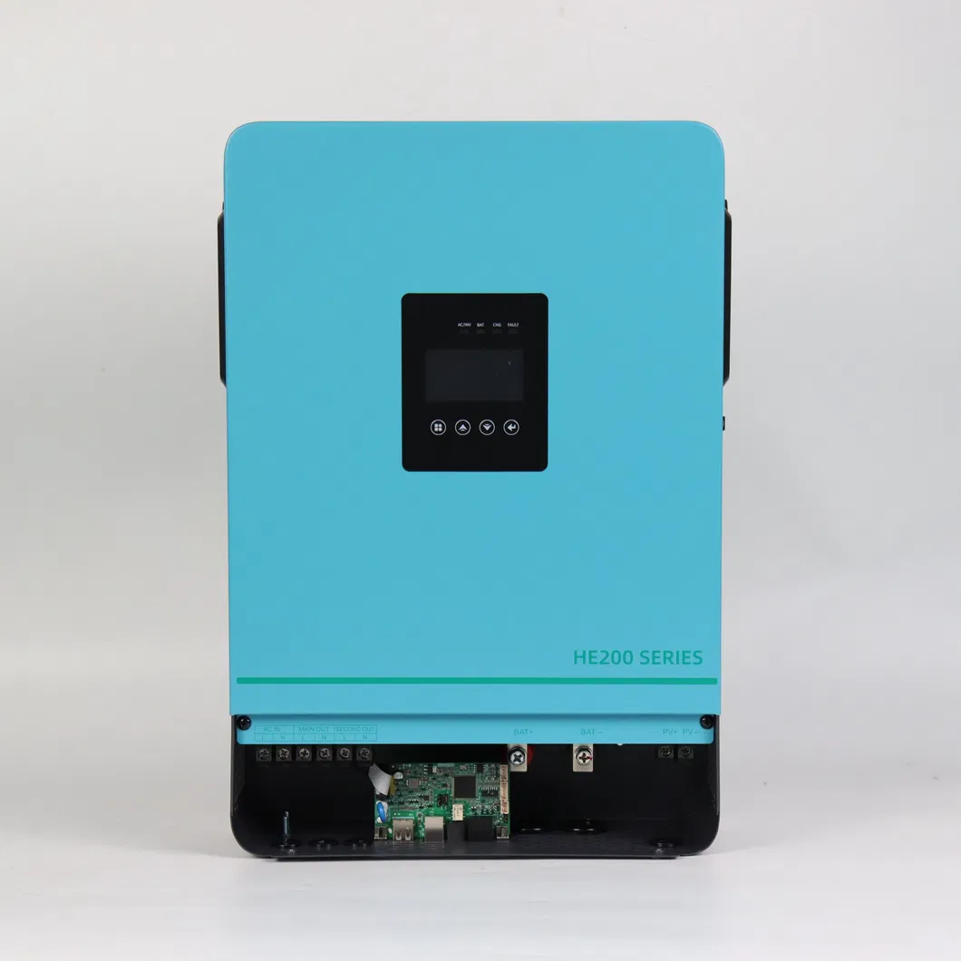 Inversor solar compacto con características de carga inteligente para eficiencia