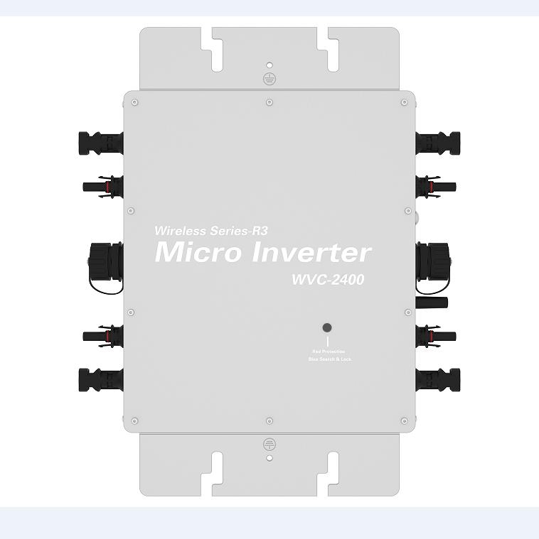 Inicio 2400W Inversor Micro Solar de Balcón Fotovoltaico Conectado a la Red para Paneles Solares
