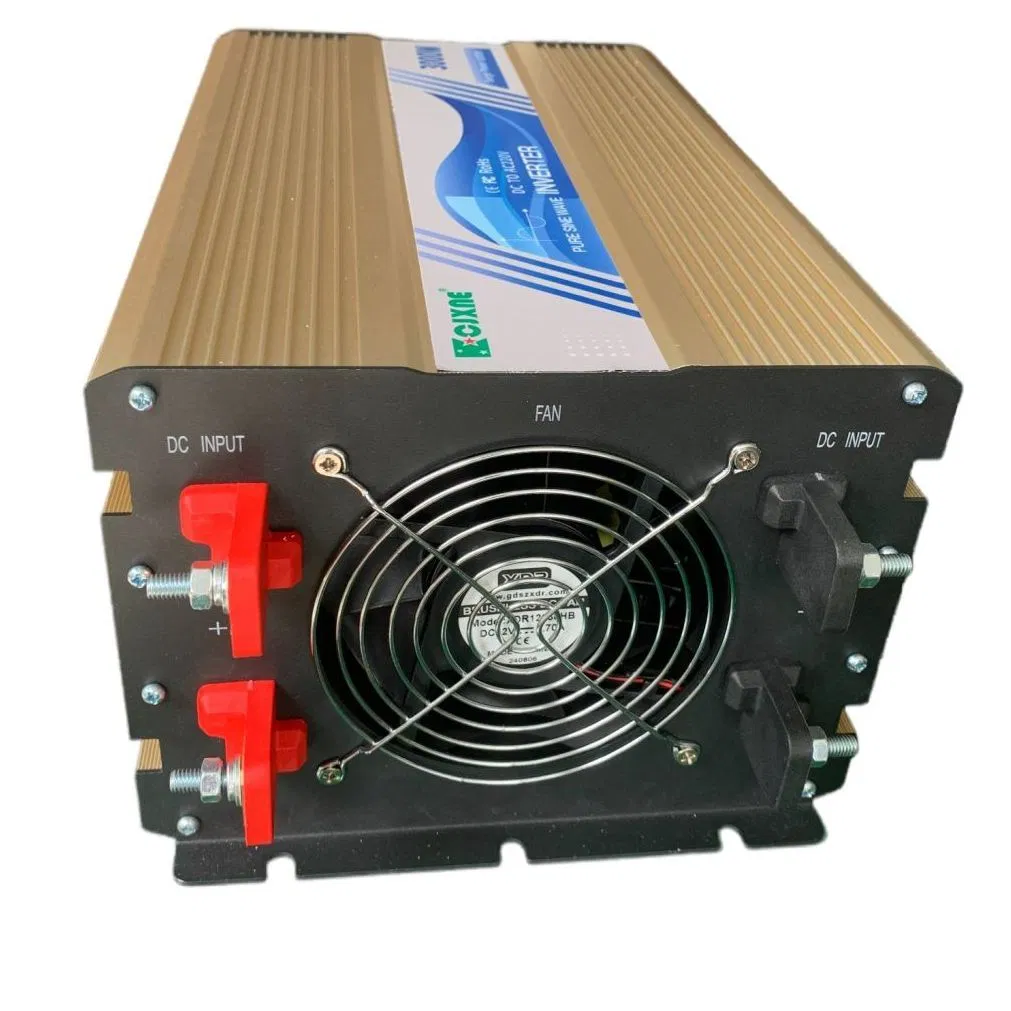 3000W/3kw 12V/24V/48V CC a CA 110V/120V/220V/230V Inversor de energía solar de onda sinusoidal pura