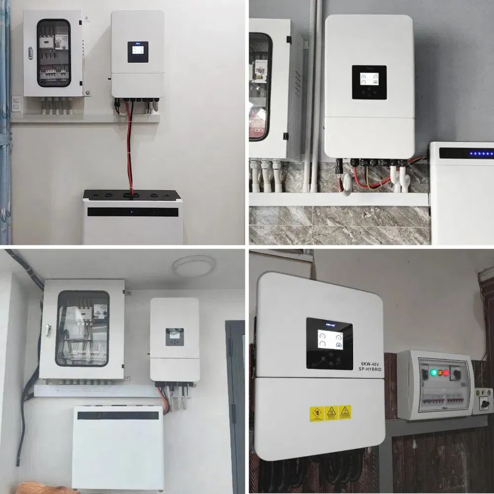 30/35/40/50kw Proveedor de inversores para sistema solar doméstico conectado a la red con módulo de panel solar LiFePO4 Almacenamiento de energía con batería de iones de litio