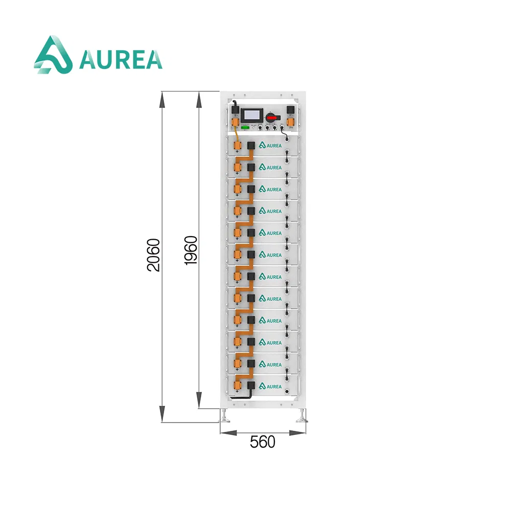 Sistema Híbrido de Energía Solar Aurea 30kw 50kw 80kw 100kw 150kw 200kw con Inversor Deye Solis Batería de Ión de Litio Panel PV para Sistema Solar Híbrido