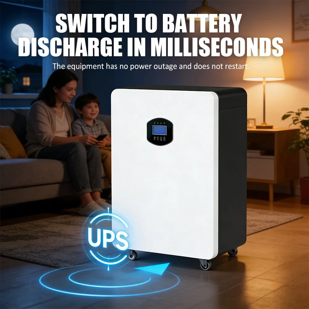 Sistema de Almacenamiento de Energía Residencial con Batería de Litio LiFePO4