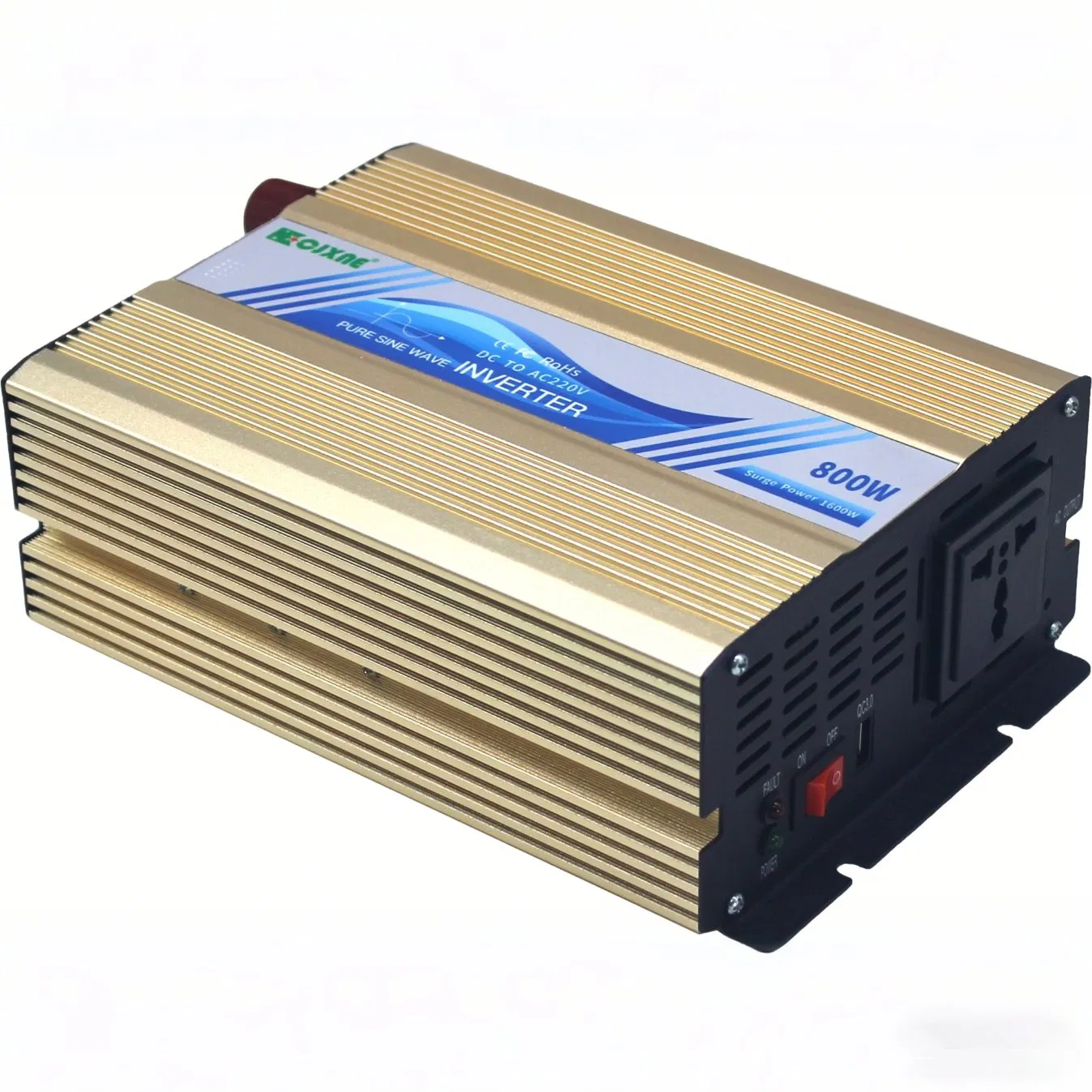 Inversor Convertidor de Energía Solar de Onda Sinusoidal Pura para Camping 800W