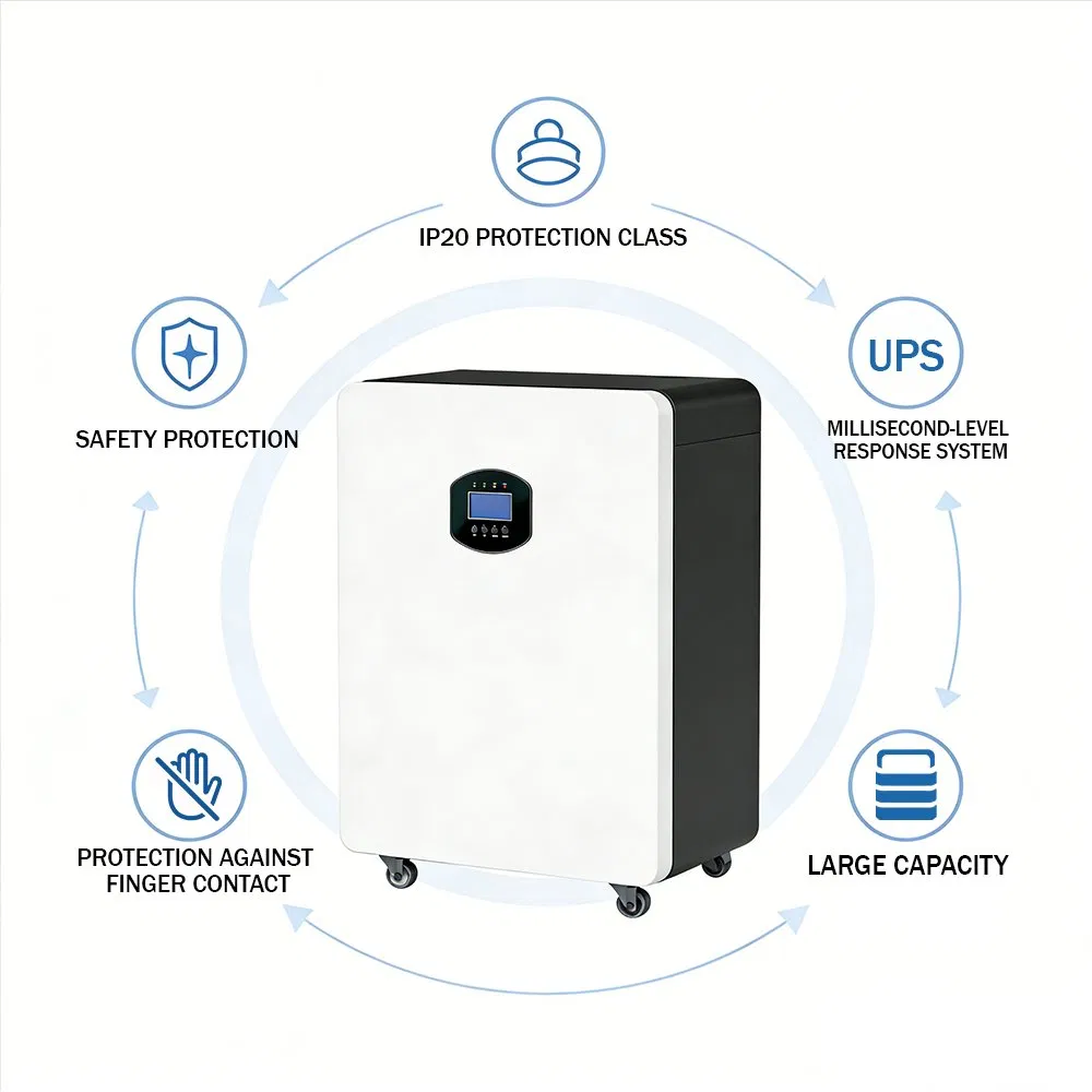 Sistema de Almacenamiento de Energía Residencial con Batería de Litio LiFePO4