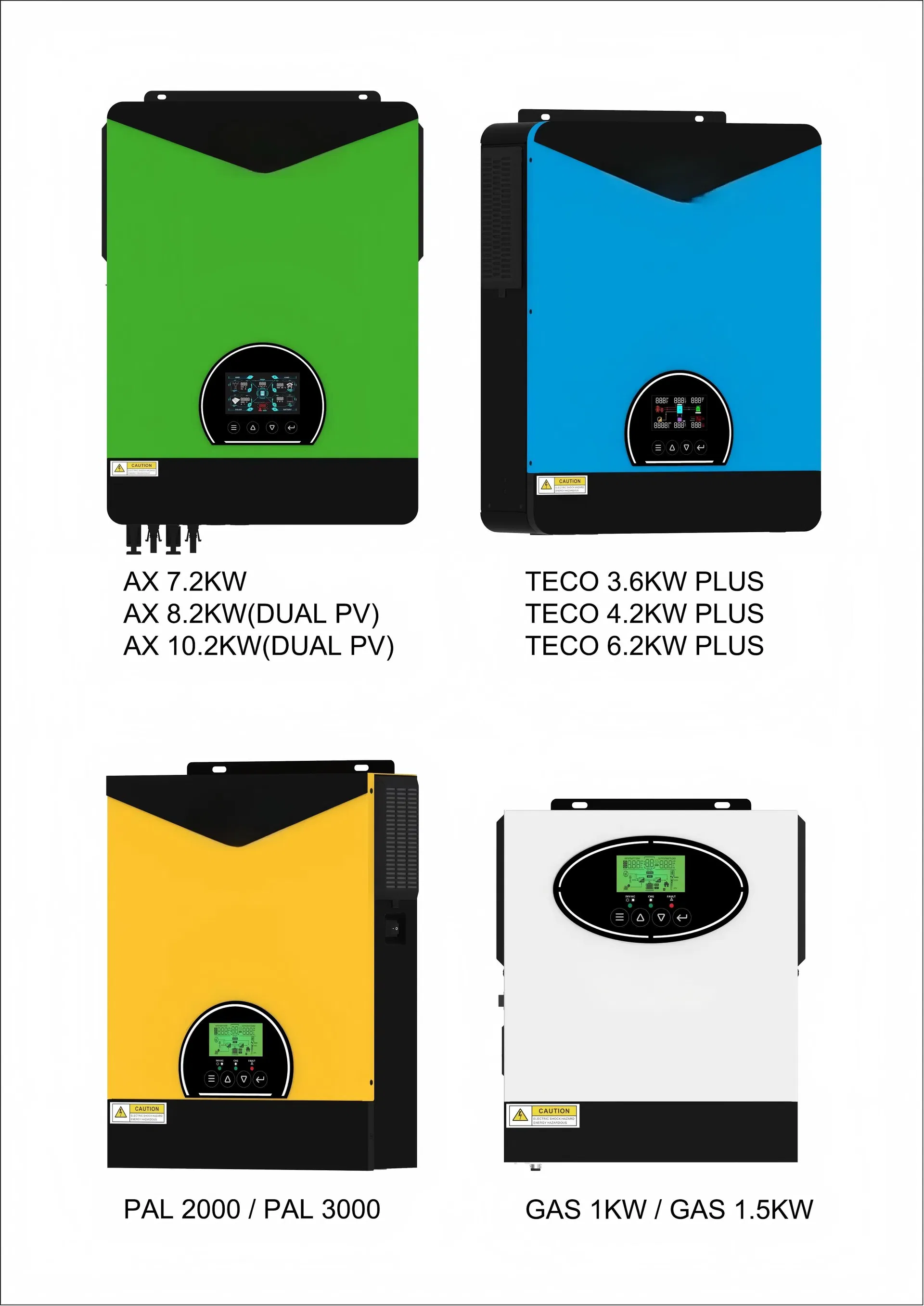Multi Power Hybrid Central Solar Inverter 98% Efficiency