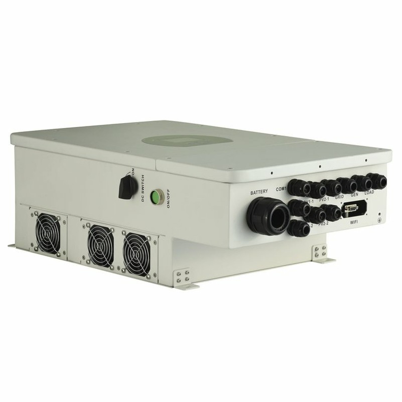 Deye Invt Afore 120/125kw 400V Inversor Solar Industrial IP66 Impermeable 10 Años de Garantía
