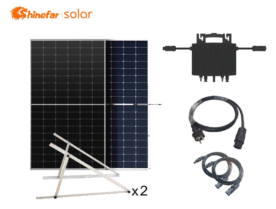 800W Microinversor 2 en 1 Unidad para Sistema Solar Precio de Fábrica