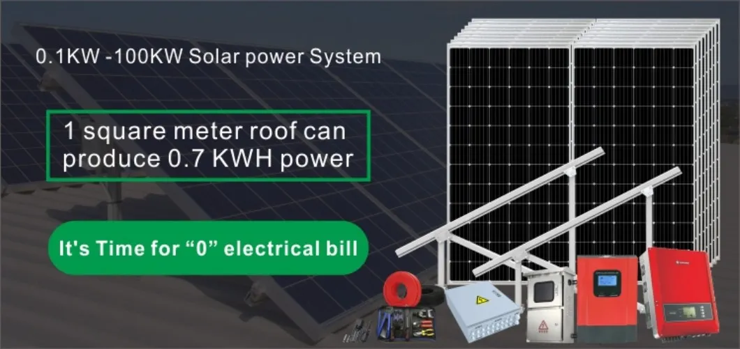 1kw 5 Kw fuera de la red híbrido hogar inversor de energía banco de baterías producto panel solar sistema de energía solar