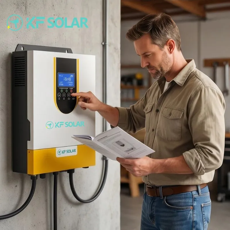 Inversor Solar Híbrido 6.2kw con Sistema de Almacenamiento de Energía Inversor Solar