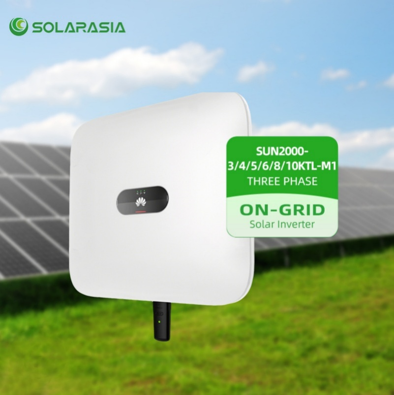 Inversores Bidireccionales Huawei Sun2000 5kw 6kw 8kw 10kw 12kw Inversor Solar Trifásico Conectado a la Red Inversor de Energía Solar Inversor FV para Residencial Comercial