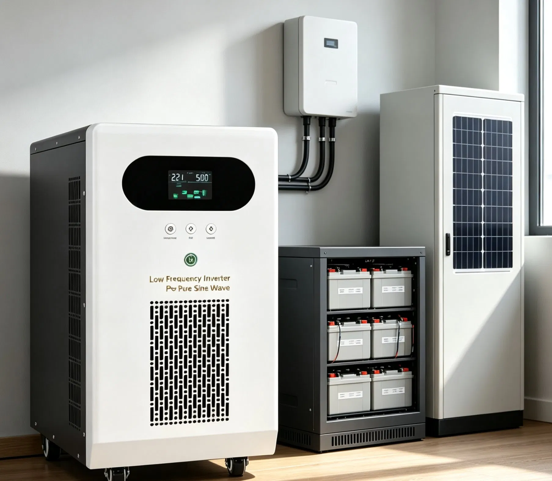 Salida Estable Wf Inversor Solar Conectado a la Red Comercial