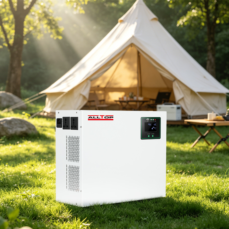 Inversor de Onda Senoidal de Alta Calidad Alltop para Banco de Baterías 1kw 2kw 3kw 5kw 6kw Sistema de Energía Solar Doméstico