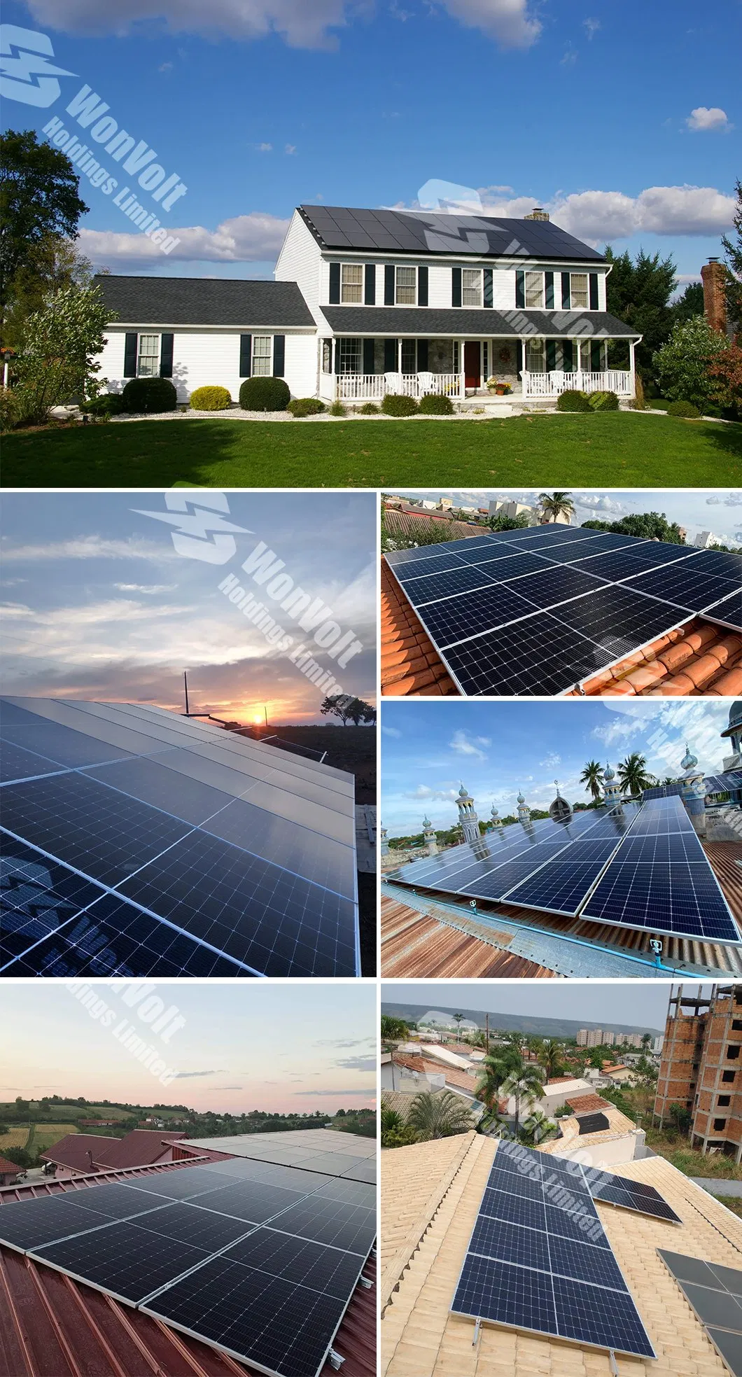Proyectos de instalación de paneles solares completados