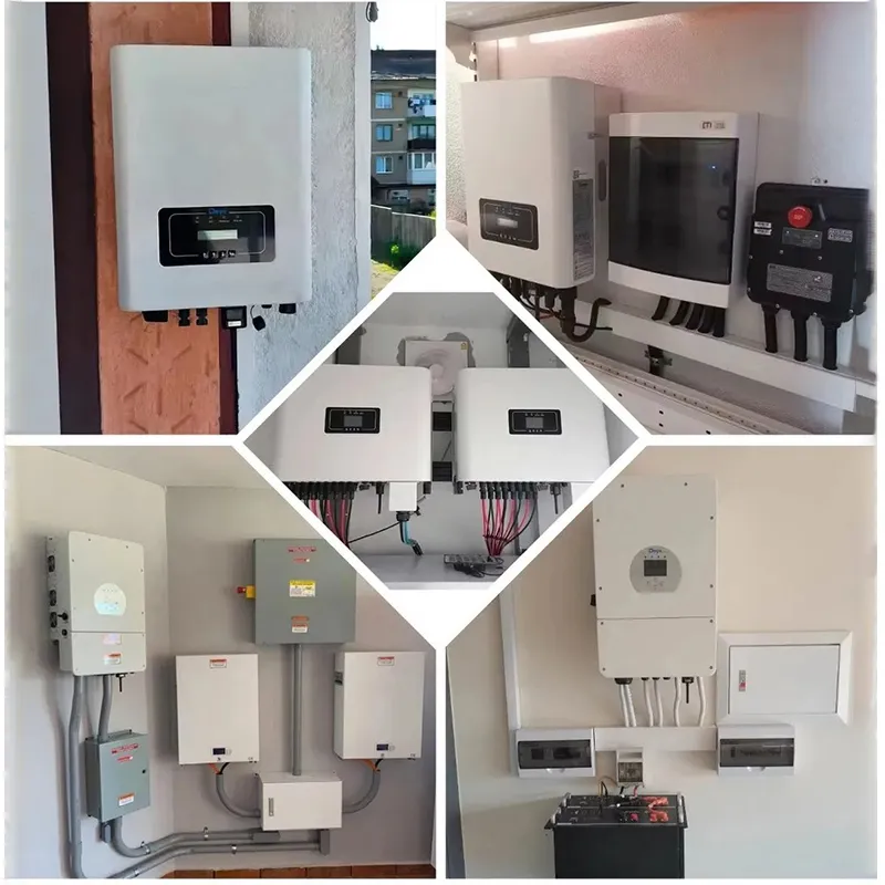 Vista General Inversor Solar Residencial Industrial 50kw