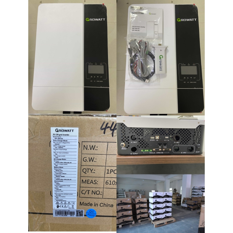 Inversor Solar Residencial Growatt SPF 5000es con MPPT