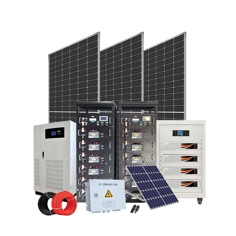 Kit de Energía Solar Completo: Inversor, Batería y Sistema de Gestión de Almacenamiento de Energía