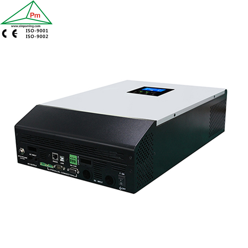 Inversor de cadena de conversión de DC a AC para hogar de fase única anti polvo 1250W 24V con Rss232 batería de plomo-ácido AGM