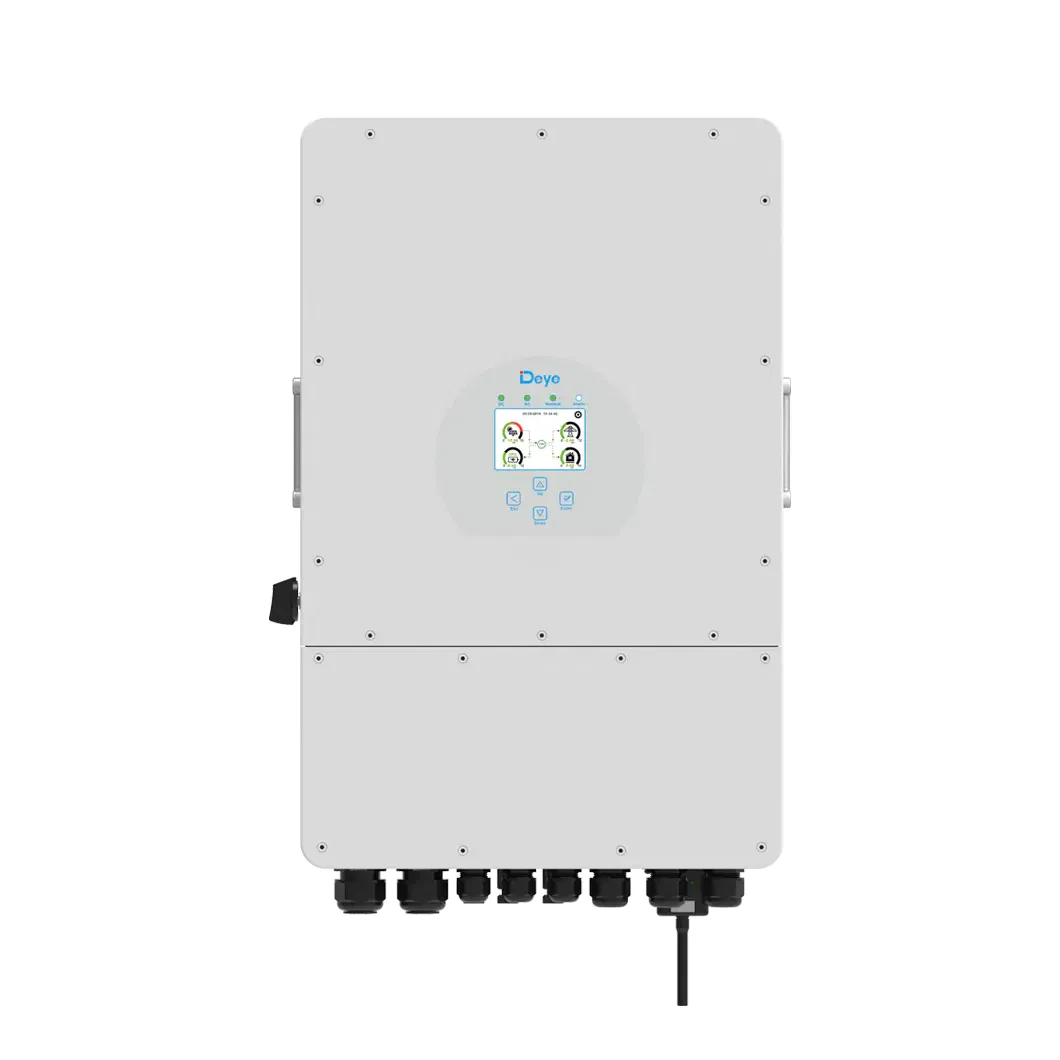 Carga Inteligente de Batería Deye 10kw 3phase Inversor Solar Híbrido PV en Stock