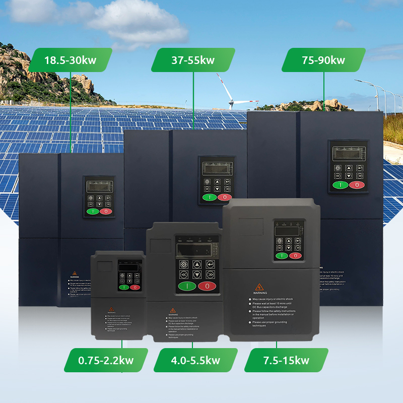 Sp200 5.5kw 380V Soluciones de Inversores de Bomba de Agua Solar para Sistemas de Riego Agrícola