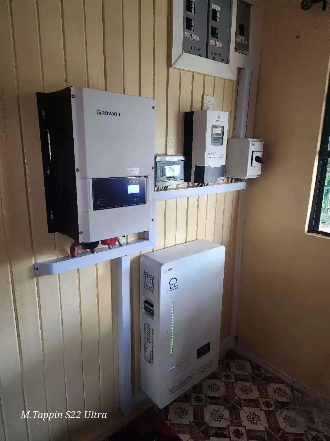 3kw 5kw 10kw 30kw Kit completo de panel solar con inversor de red, batería de litio, almacenamiento de energía, sistema solar para hogar fuera de la red, WiFi