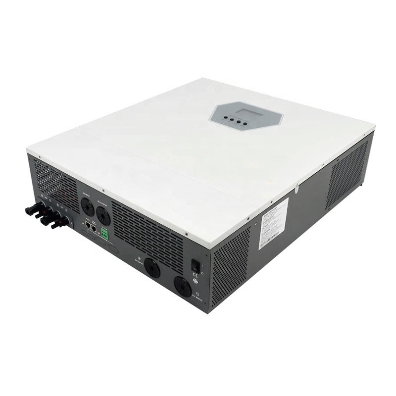 Inversor de energía solar híbrido con pantalla de luces LCD 3.6kw 6.2kw 11kw monofásico con MPPT onda sinusoidal pura para uso doméstico