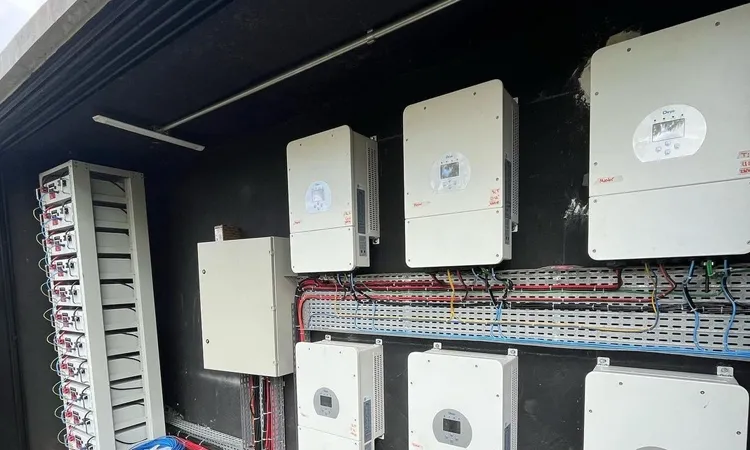 Instalación del Inversor Solar Caso de Proyecto 1