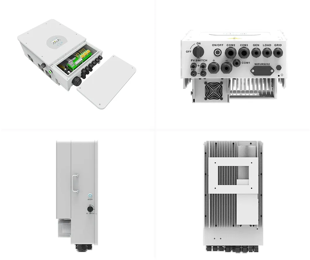 Carga Inteligente de Batería Deye 10kw 3phase Inversor Solar Híbrido PV en Stock