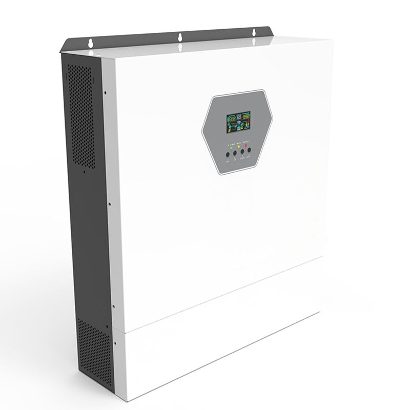 Inversor de energía solar híbrido con pantalla de luces LCD 3.6kw 6.2kw 11kw monofásico con MPPT onda sinusoidal pura para uso doméstico