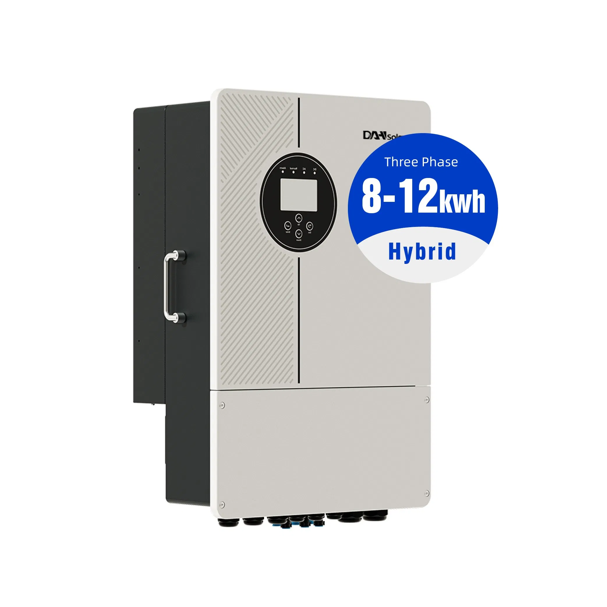 Kit de Sistema de Energía Solar Híbrido Listo para Enviar 8kw 10kw 12kw Paquete de Batería Inversor Controlador MPPT para Uso de Almacenamiento de Energía en el Hogar