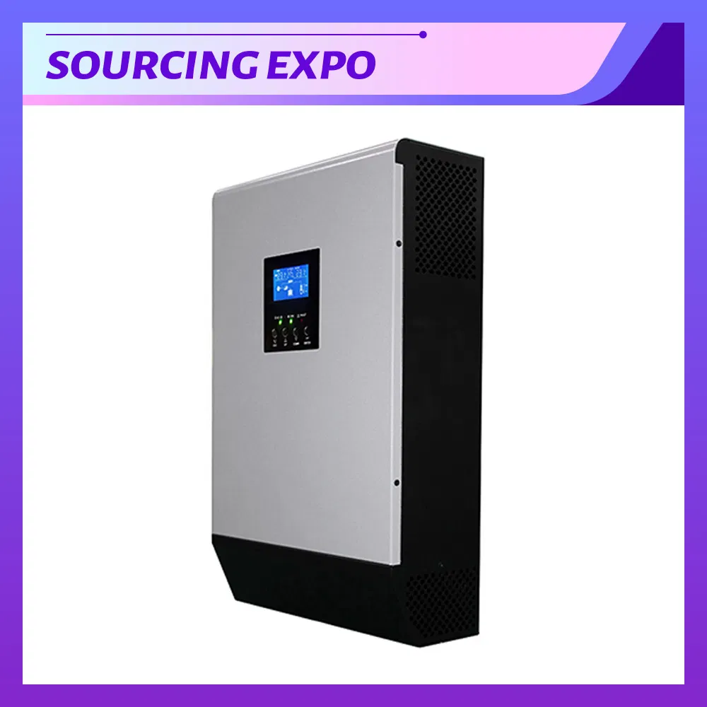Inversor de cadena de conversión de DC a AC para hogar de fase única anti polvo 1250W 24V con Rss232 batería de plomo-ácido AGM
