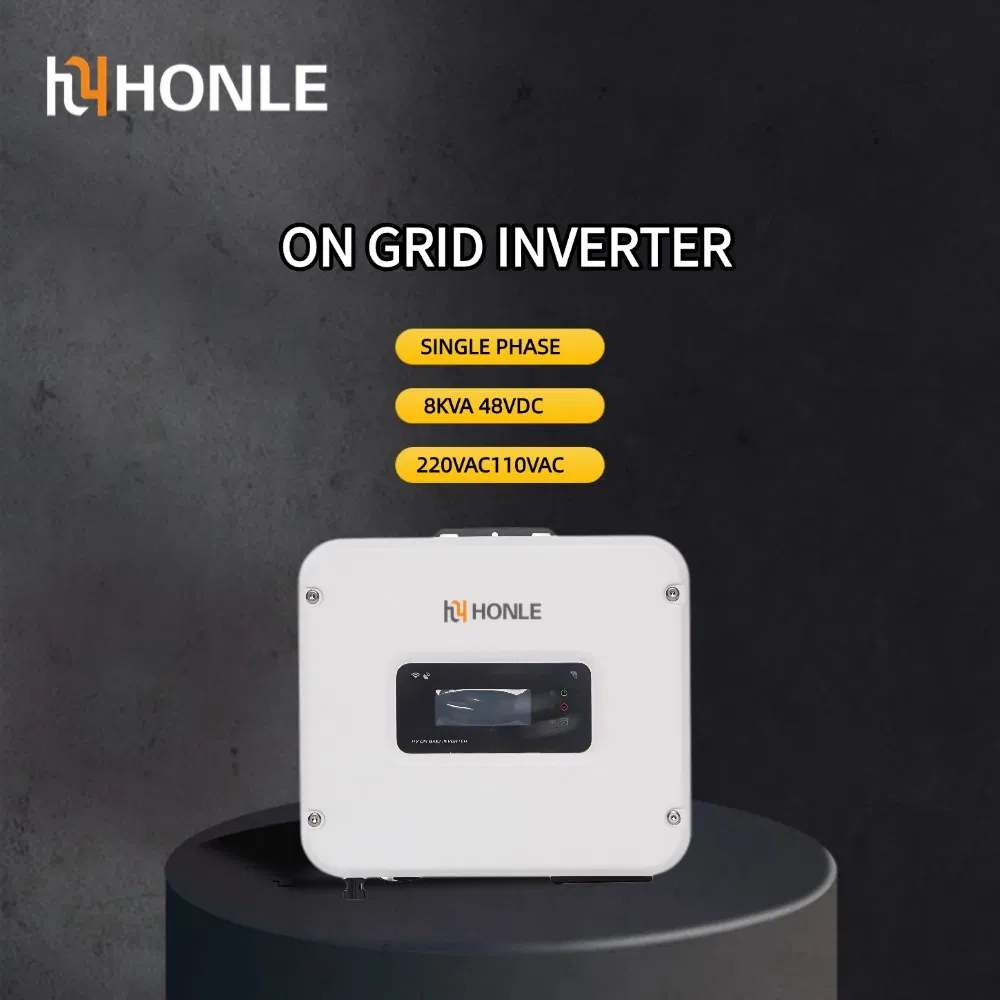 Inversor Solar de Red Monofásico Inteligente de China 1kw-10kw, Configuración Fácil, Excepcional Fiabilidad y Eficiencia a Largo Plazo del Inversor Solar