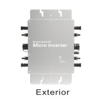IP65 Wvc-2000 Inversor Micro Solar Conexión a Red DC22-60V 120 230V 50 60Hz 2000W Inversor Micro Solar con Monitoreo APP WiFi