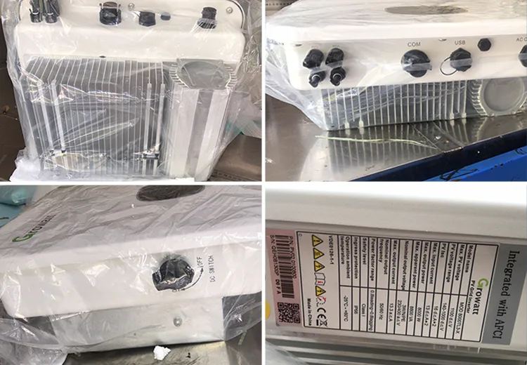 Inversor Solar Conectado a la Red Growatt Mac50-70ktl3-X Mv Inversor