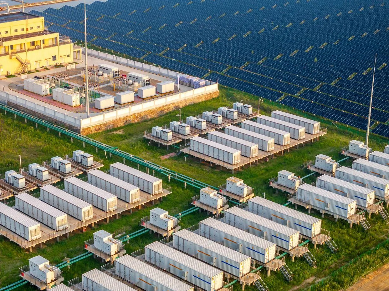 Inversor central industrial para parque solar