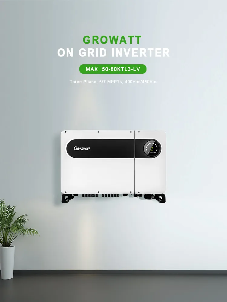 Mejor Vender Max 70ktl3-LV 380V en Red 70kw Inversor Solar Trifásico para Comercial
