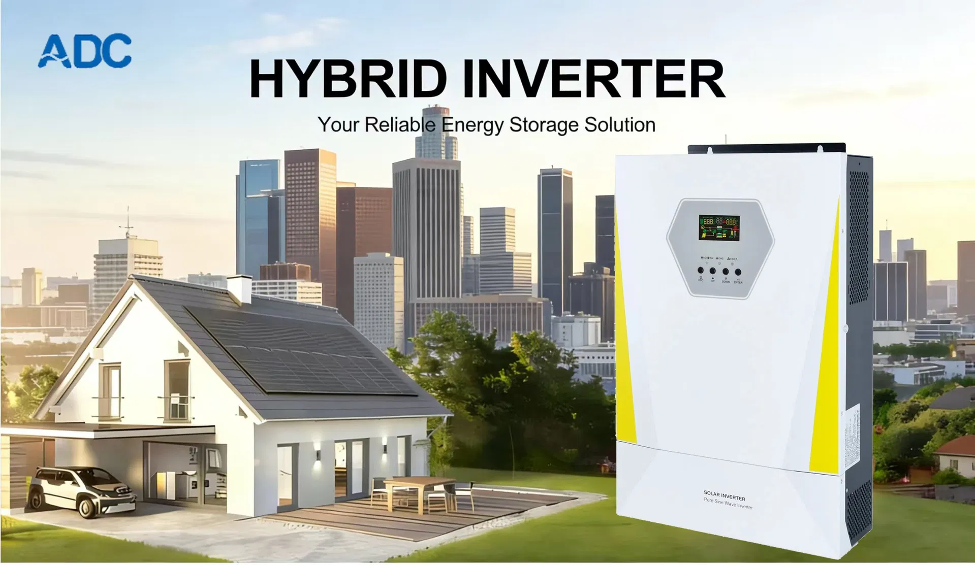 Inversor de potencia híbrido solar comercial 75kVA/80kVA/100kVA/125kVA 3phase