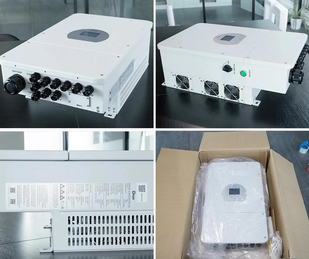 Carga Inteligente de Batería Deye 10kw 3phase Inversor Solar Híbrido PV en Stock