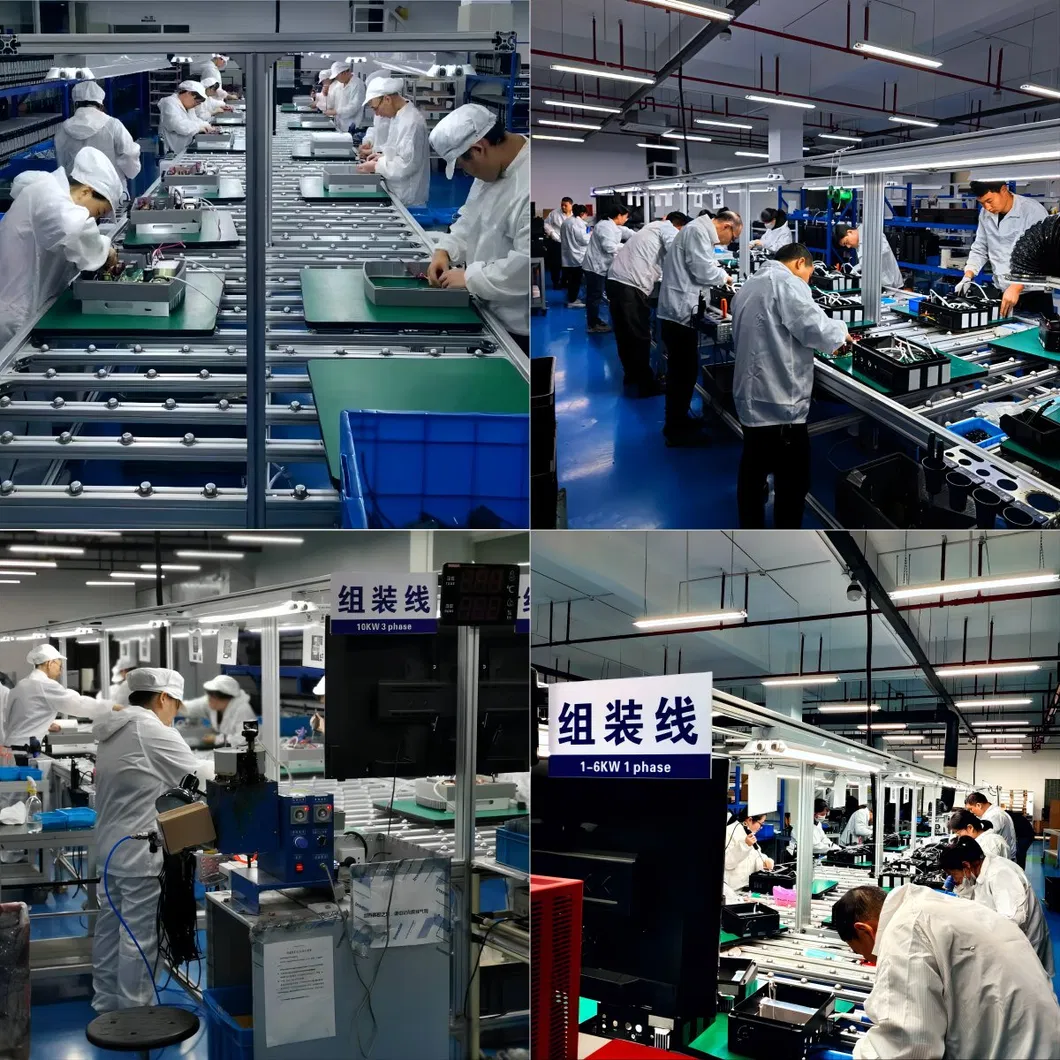 Proceso de producción inversor solar Solis