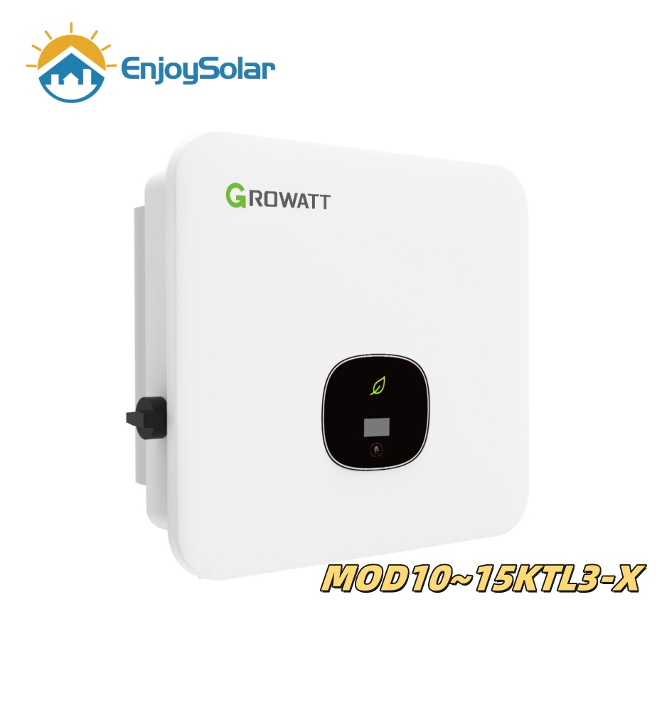Inversor de cadena Growatt conectado a la red 10kw 12kw 15kw Inversor trifásico Growatt IP65 Protección de nivel inversor de potencia de CC CA para uso en sistemas de generador solar doméstico