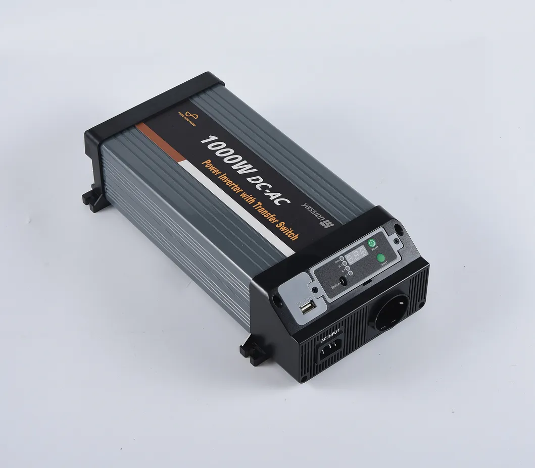 Inversor Solar de Alta Frecuencia 1000W Inversor de Onda Sinusoidal Verdadera con Control Remoto