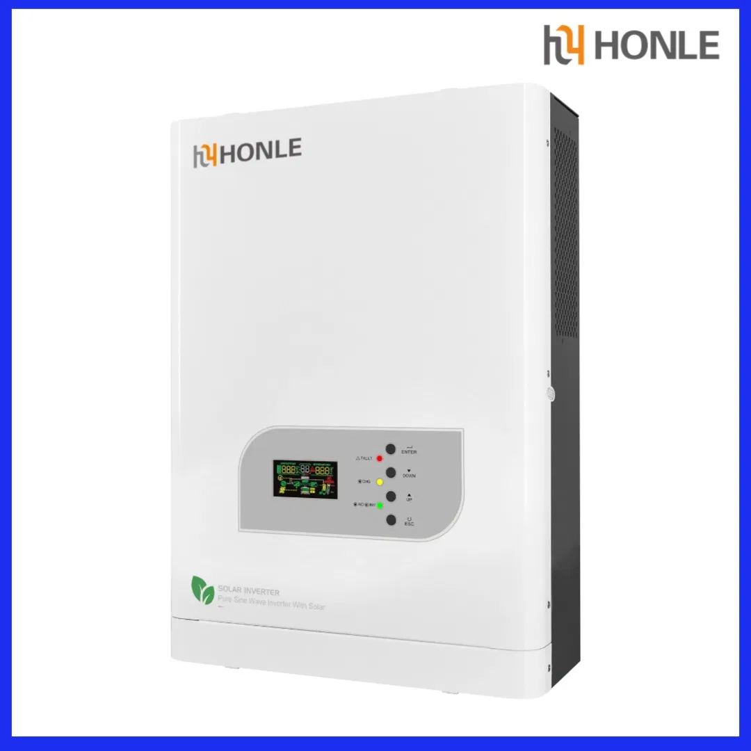 Inversor híbrido de onda sinusoidal pura solar residencial fuera de la red monofásico DC-AC 800W EMS