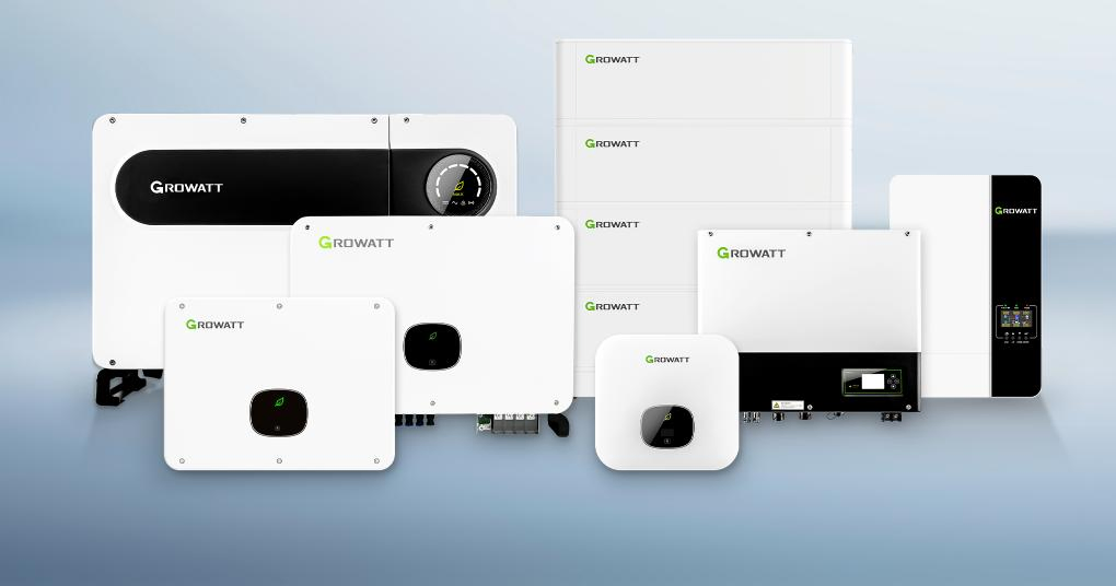 Sistema de Energía Solar Fuera de la Red con Inversor Solar Growatt de Alta Tensión y Alta Frecuencia 48VDC a CA con WiFi y GPRS en Paralelo 6 Máximo SPF5000es 5kw 10kw