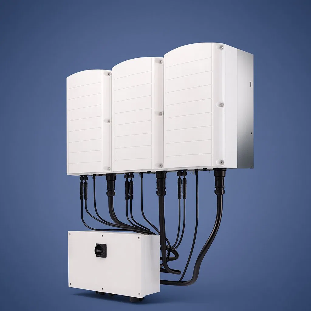 Inversor Solar de Grado Industrial 15000W Trifásico Onda Sinusoidal Pura de Alta Potencia