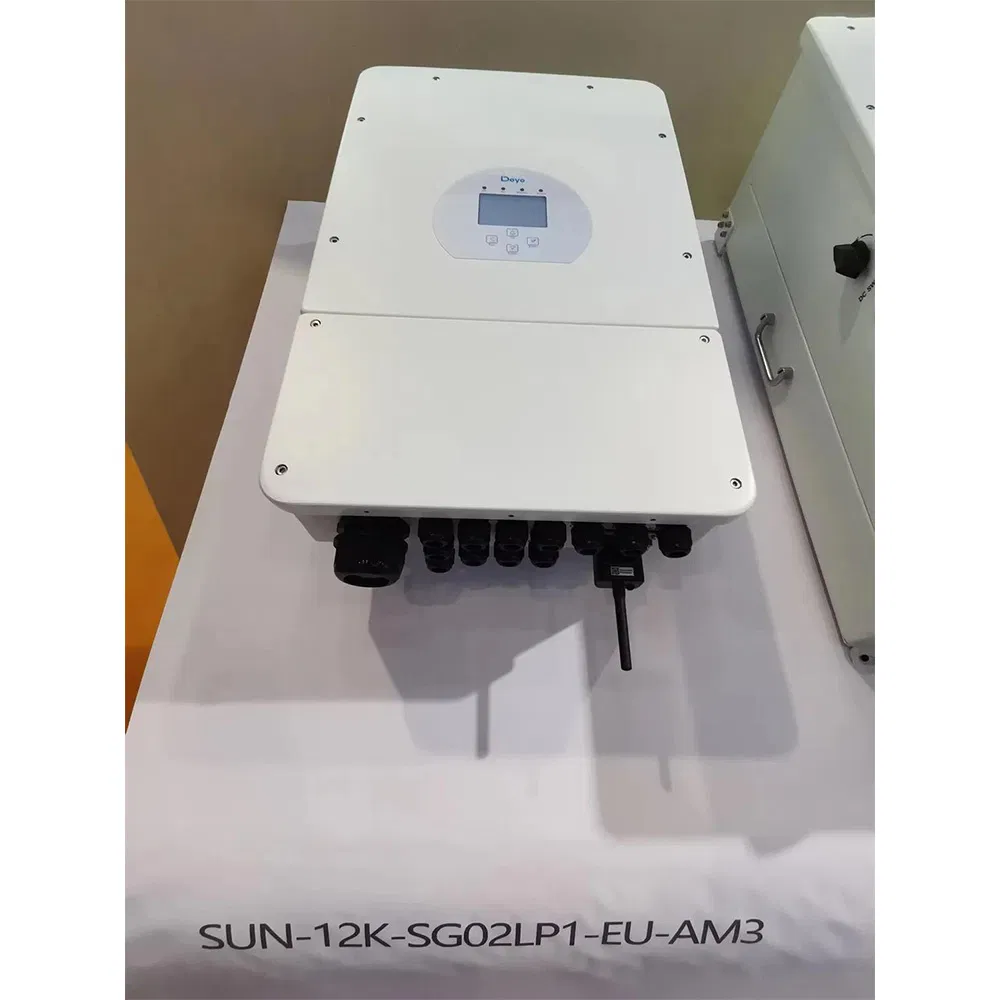 Deye Completo 30/35/40/50kw Inversor para Kit Completo de Sistema de Energía Solar Fuera de la Red 100kwh Sistemas de Almacenamiento de Baterías de Litio